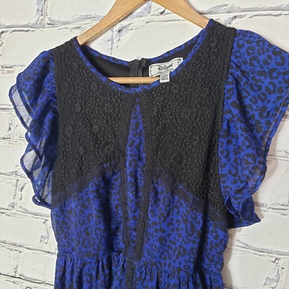 D-Signed Disney Leopard Print Dress, size 14/16 - Picture 3 of 4
